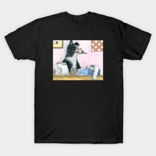 Accountant sheepdog is rounding up the figures T-Shirt